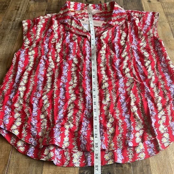 NWT PHILOSOPHY BUTTON UP 💯 rayon Shirt size L - Picture 4 of 8
